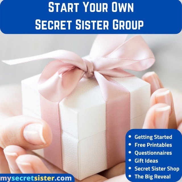 Secret Sister Group Ideas - How to start a secret sister group at church.